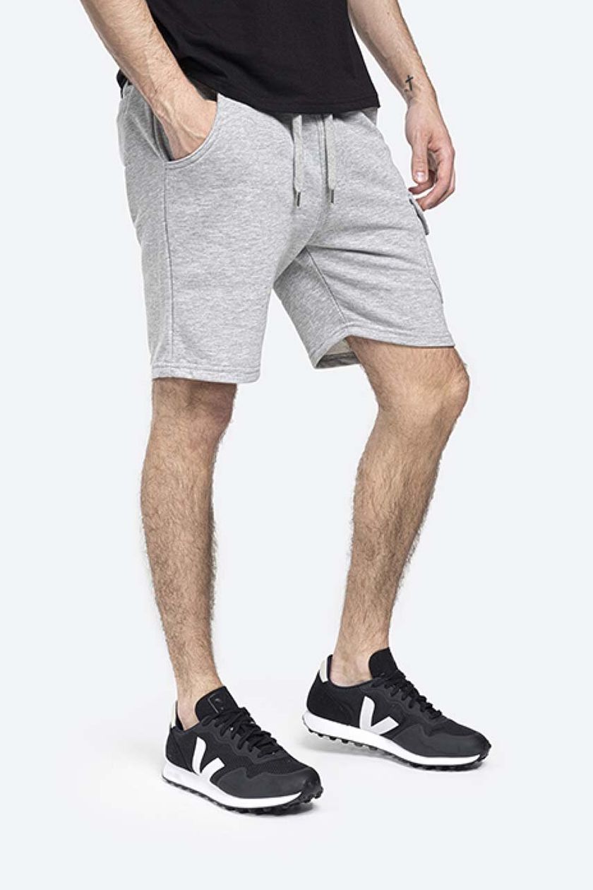 Alpha Industries shorts Terry Short men's gray color | buy on PRM