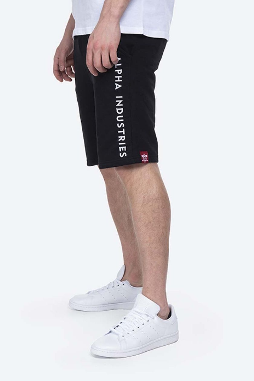 Industries color PRM Alpha Al black Sweat shorts | on buy men\'s
