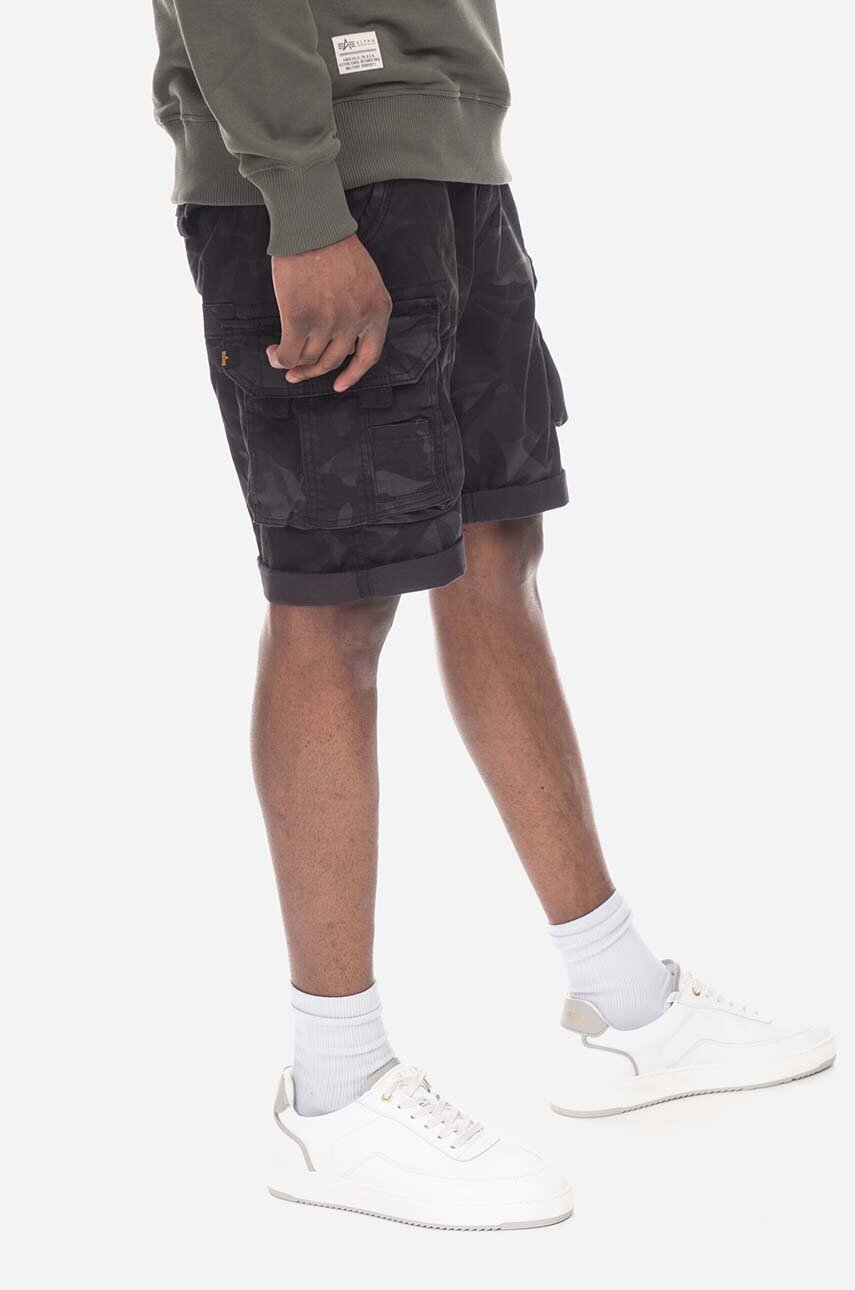 Industries Camo | cotton 196201 black Short 125 buy Crew Industries on PRM Alpha color shorts Alpha