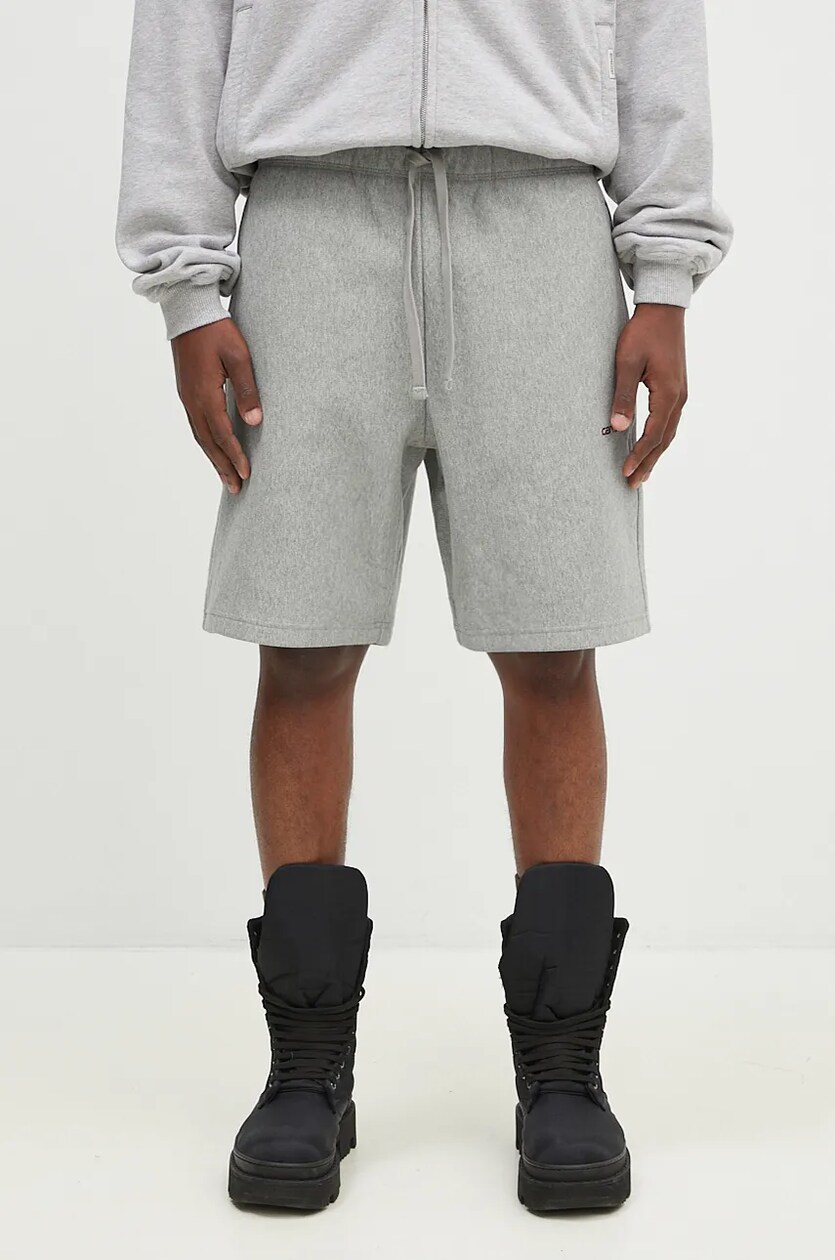 Vans shorts men's gray color at PRM US