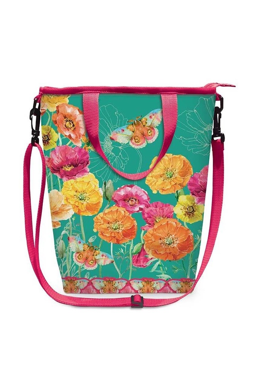 Borsa Termica Guzzini On The Go Verde Mela Con Contenitore - 22x18x22cm - Foto 6