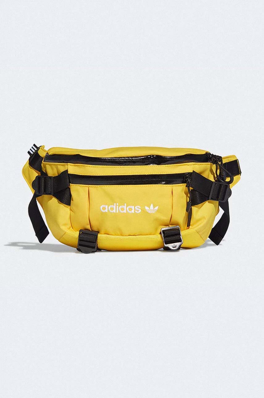 adidas Originals waist pack yellow on