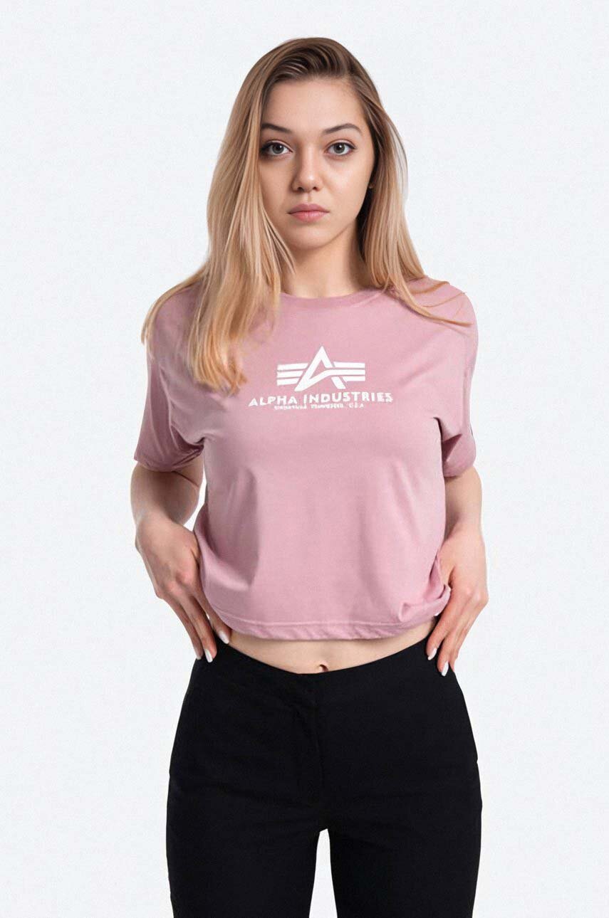 Puma oblečenie dámske Tee 116050.397-pink, ružová farba