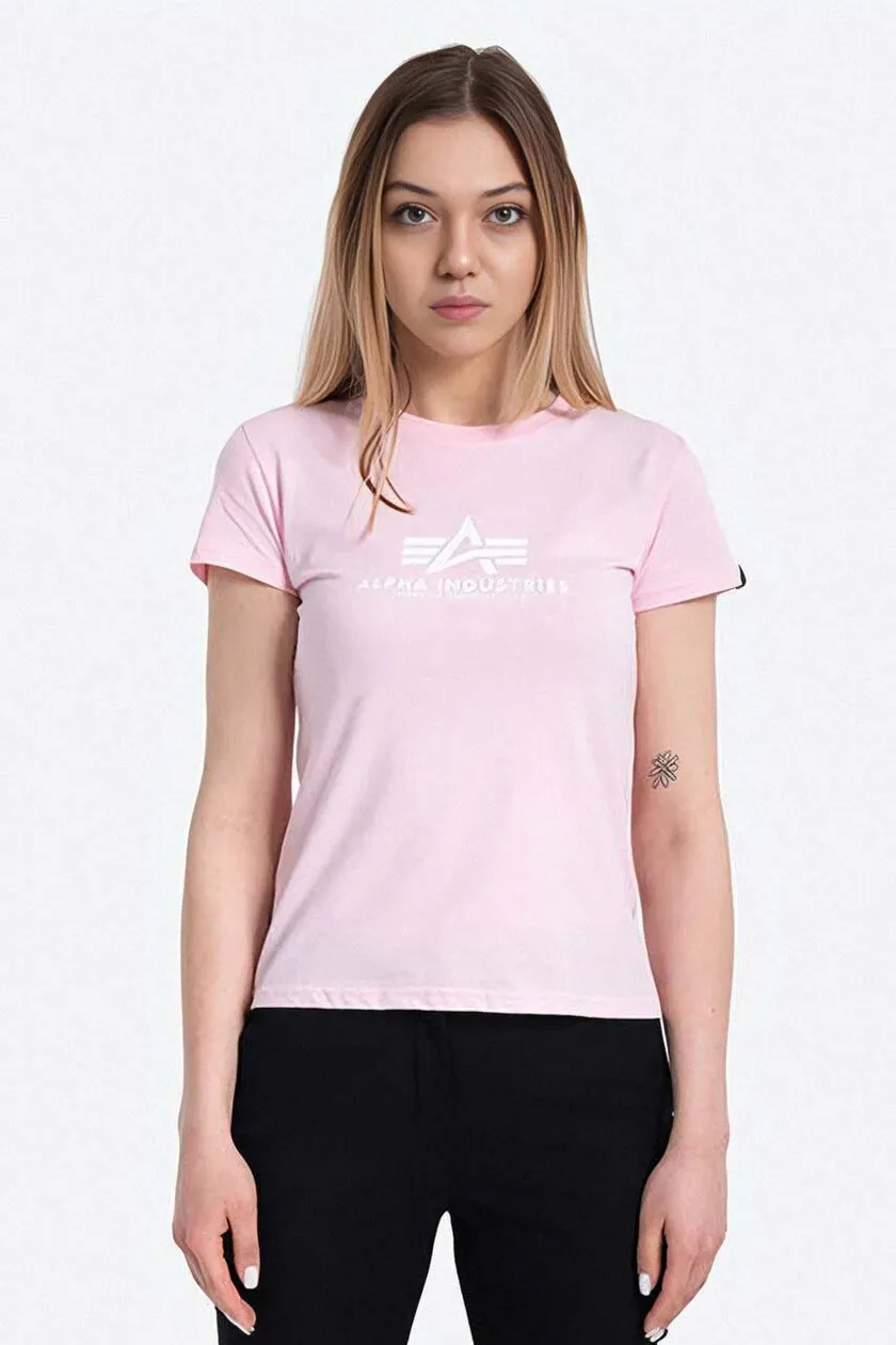 Dámske tričká s krátkym rukávom Vans Wmn 196051.491-pink, ružová farba