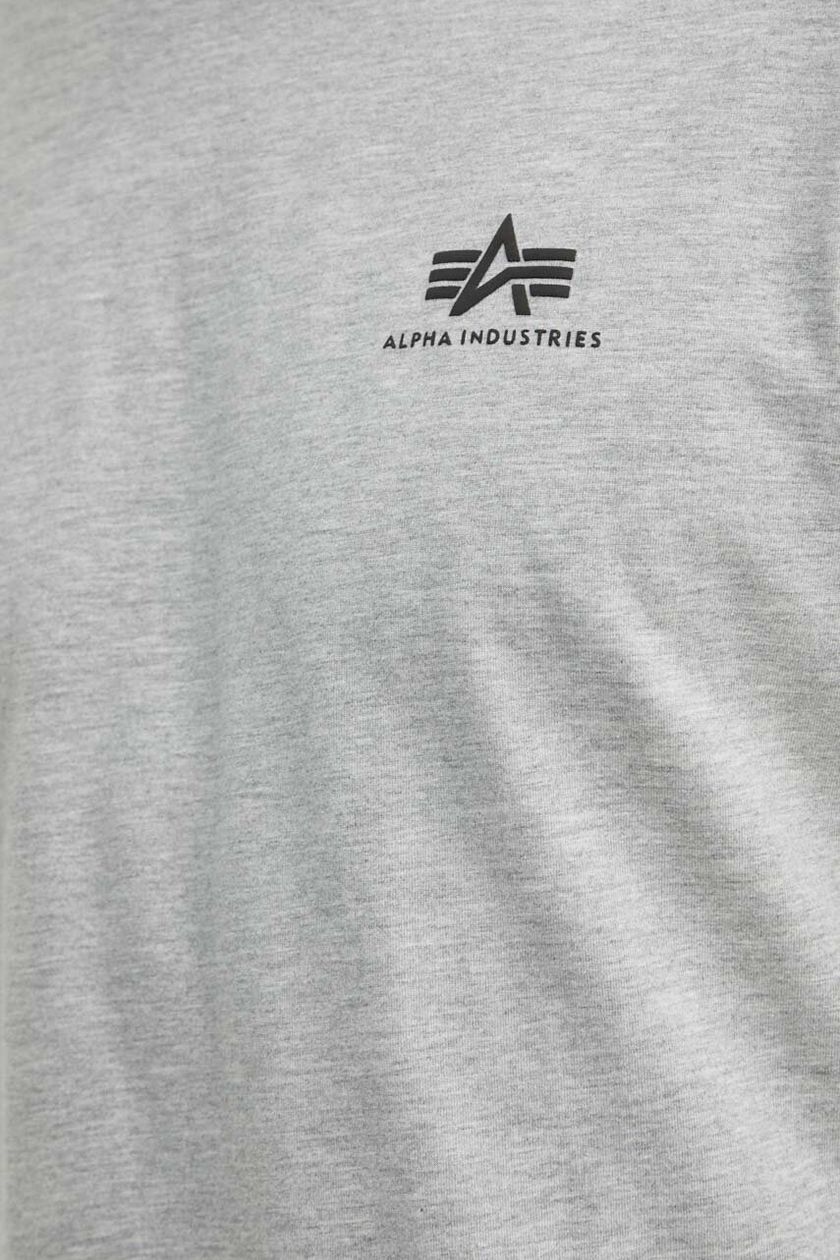 Alpha Industries buy 188505.17 Basic color Small Logo men\'s gray PRM on | t-shirt T