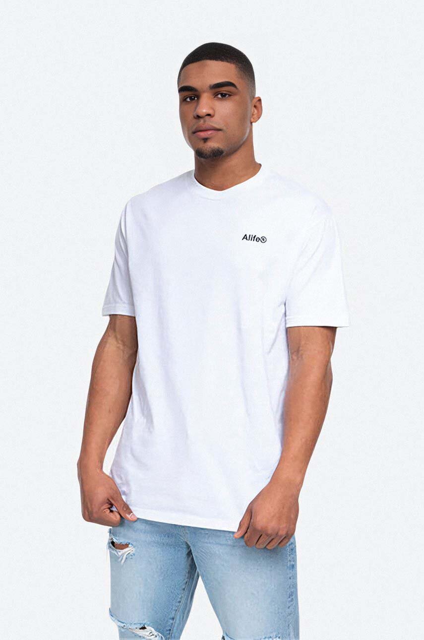 Alife cotton T-shirt Alife Boostin white color Alife Boostin Alife cotton T-shirt Alife Boostin white color Alife Boostin