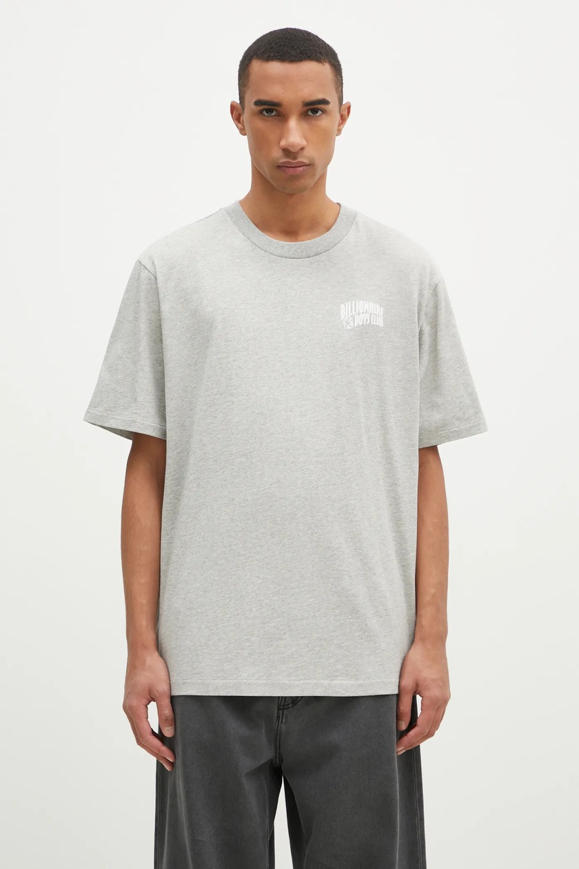 ★thisisneverthat★ TLogo Tee TN243TTSST01 thisisneverthat t-shirt T-Logo Tee men's gray color with a