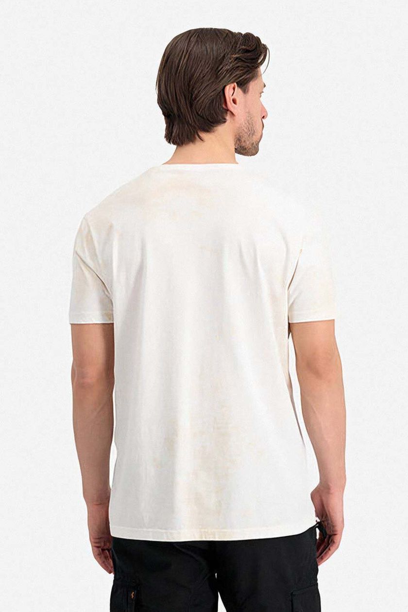color buy cotton Art Industries PRM Nose T-shirt | on Alpha beige T-shirt
