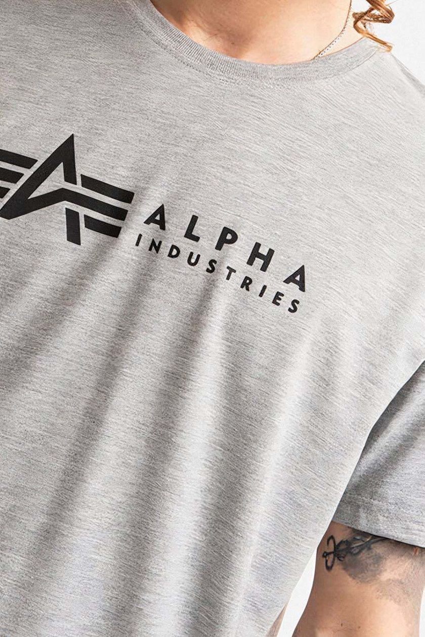 Alpha Industries cotton t-shirt Alpha Label T 2 Pack 118534.641 | buy on PRM