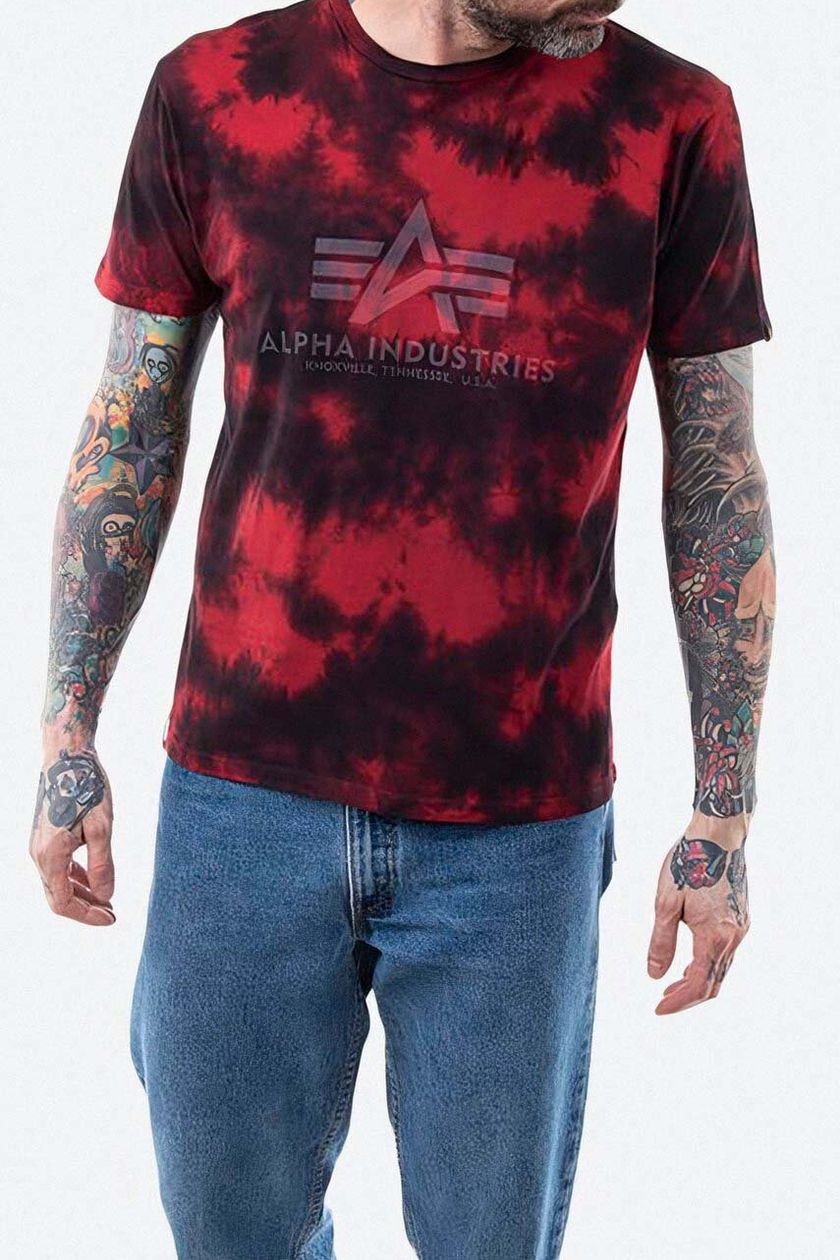 Alpha Industries | t-shirt cotton PRM color red buy on