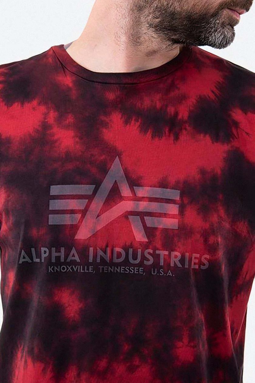 Alpha Industries cotton t-shirt red color | buy on PRM