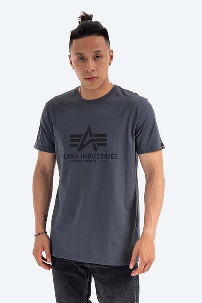 t-shirt Basic color on PRM T-Shirt 100501.412 gray | Industries cotton Alpha buy