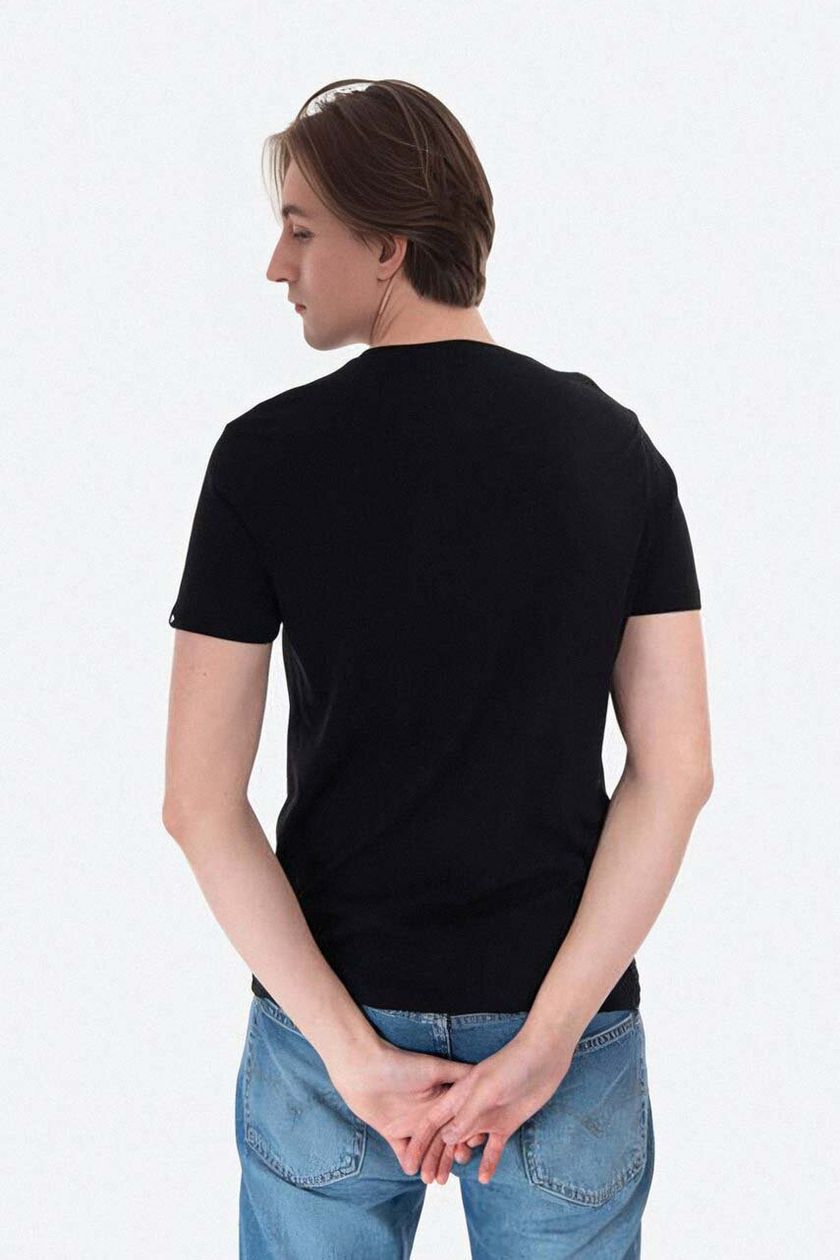 Alpha Industries cotton t-shirt NASA Reflective T black color 178501.365 |  buy on PRM