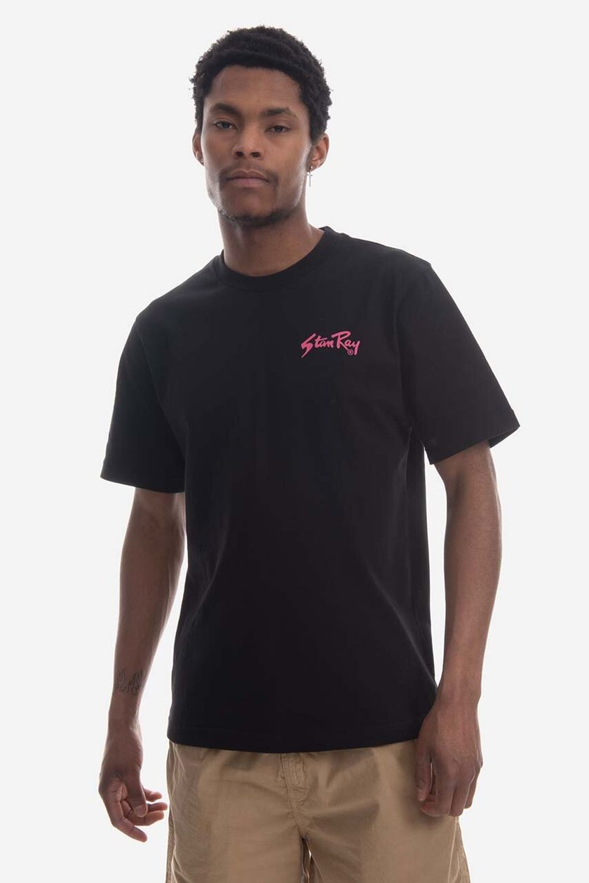PRM Ray t-shirt on color black | buy Tee Stan cotton