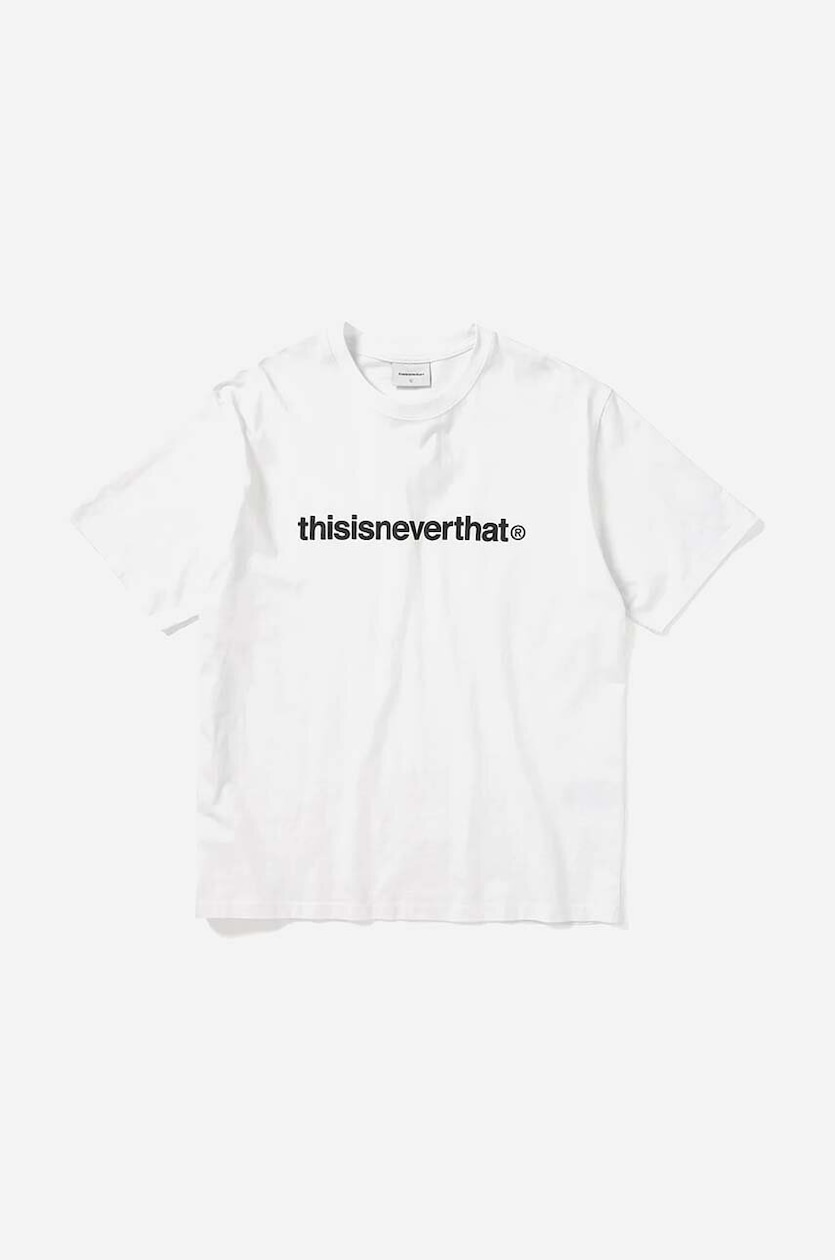 thisisneverthat cotton T-shirt T-Logo Tee white color at PRM US