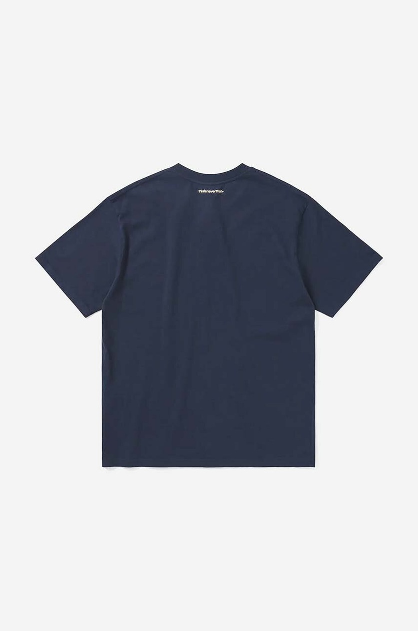 thisisneverthat cotton T-shirt T-Logo Tee navy blue color at PRM US