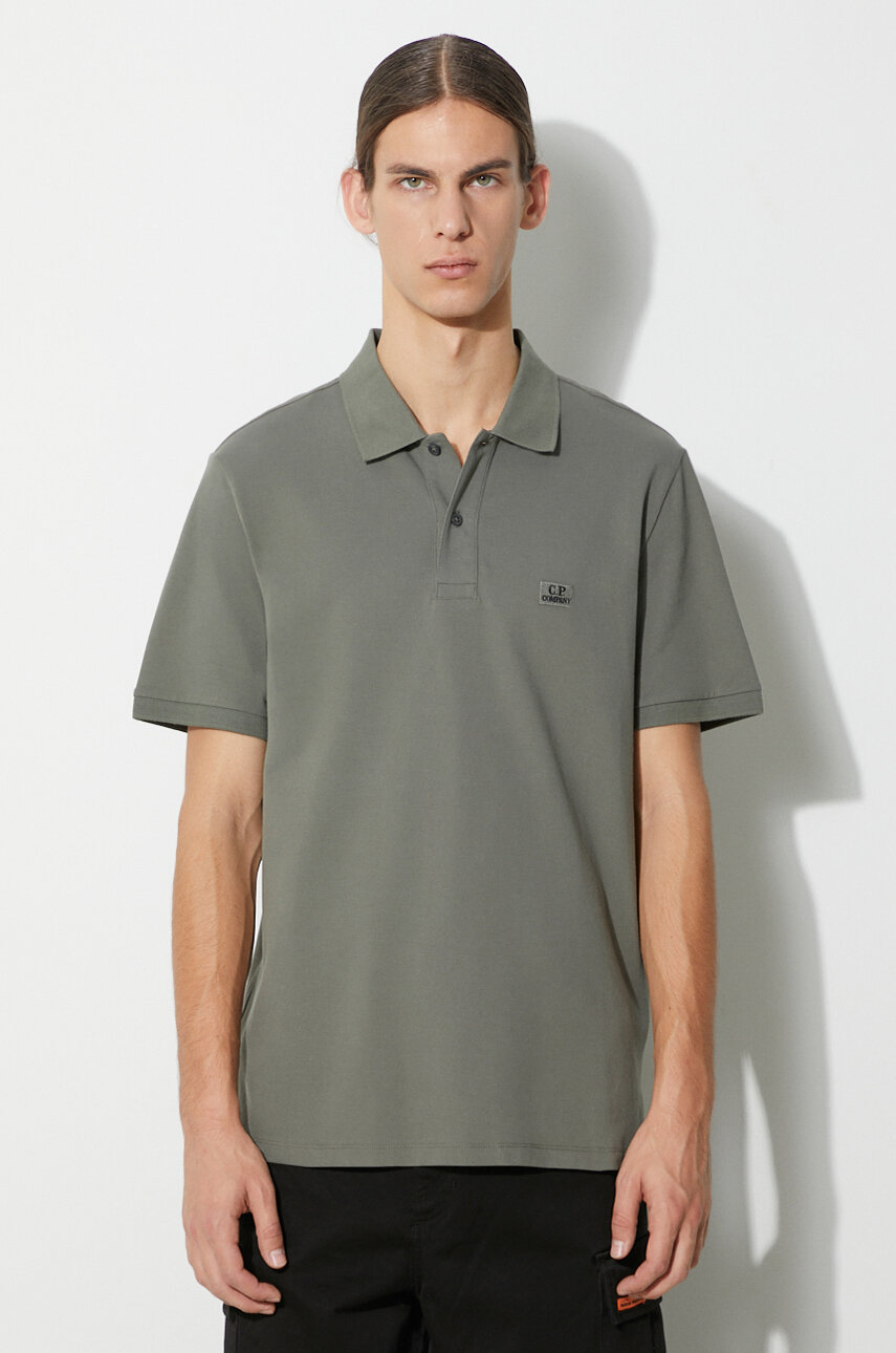 C.P. Company polo uomo colore verde