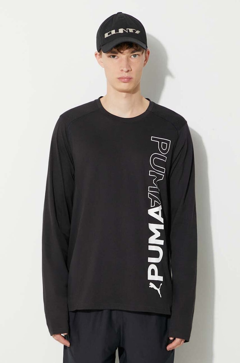 Puma cotton t-shirt BETTER CLASSICS Oversized Tee black