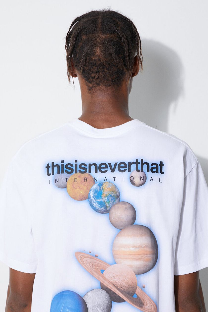 thisisneverthat cotton t-shirt white color | buy on PRM