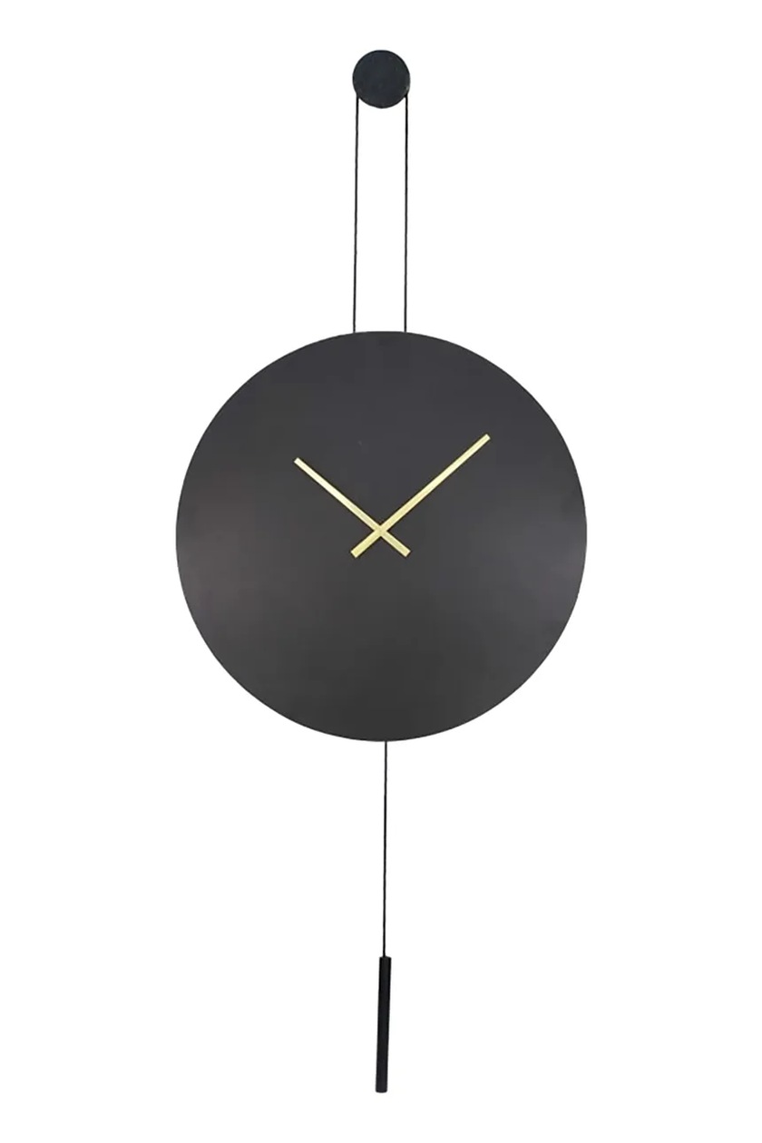 home & lifestyle zegar ścienny kolor czarny | Answear.com