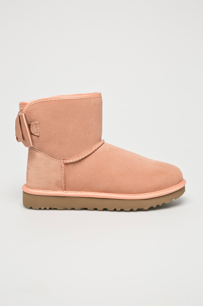Ugg satin bow mini cheap