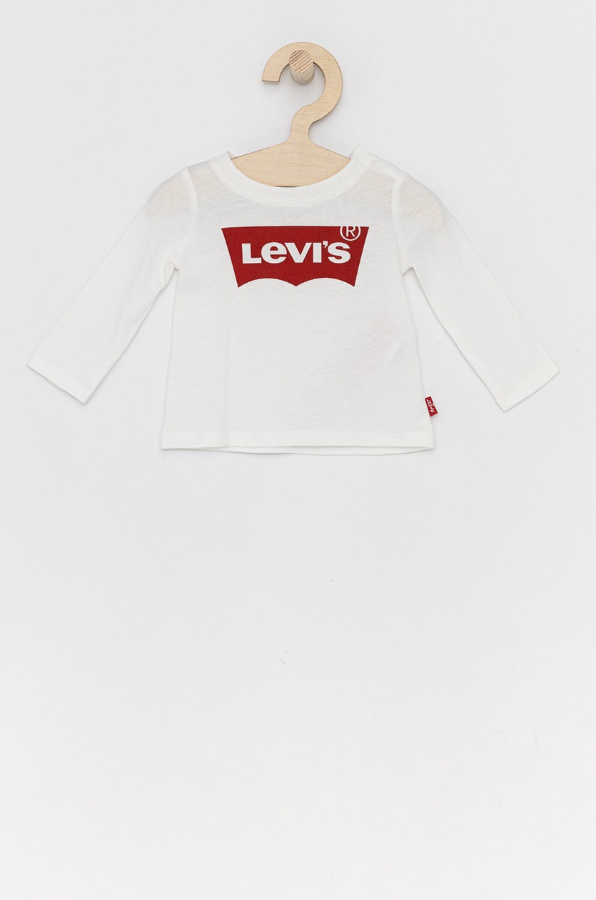 Бавовняний лонгслів для немовлят Levi's BATWING LS FASHION KNIT TO