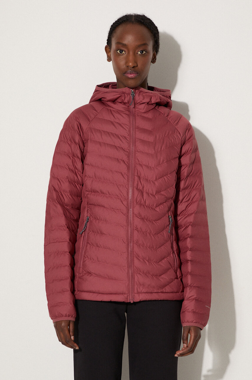 Columbia outdoor jacket Pouring Adventure II red color at PRM US