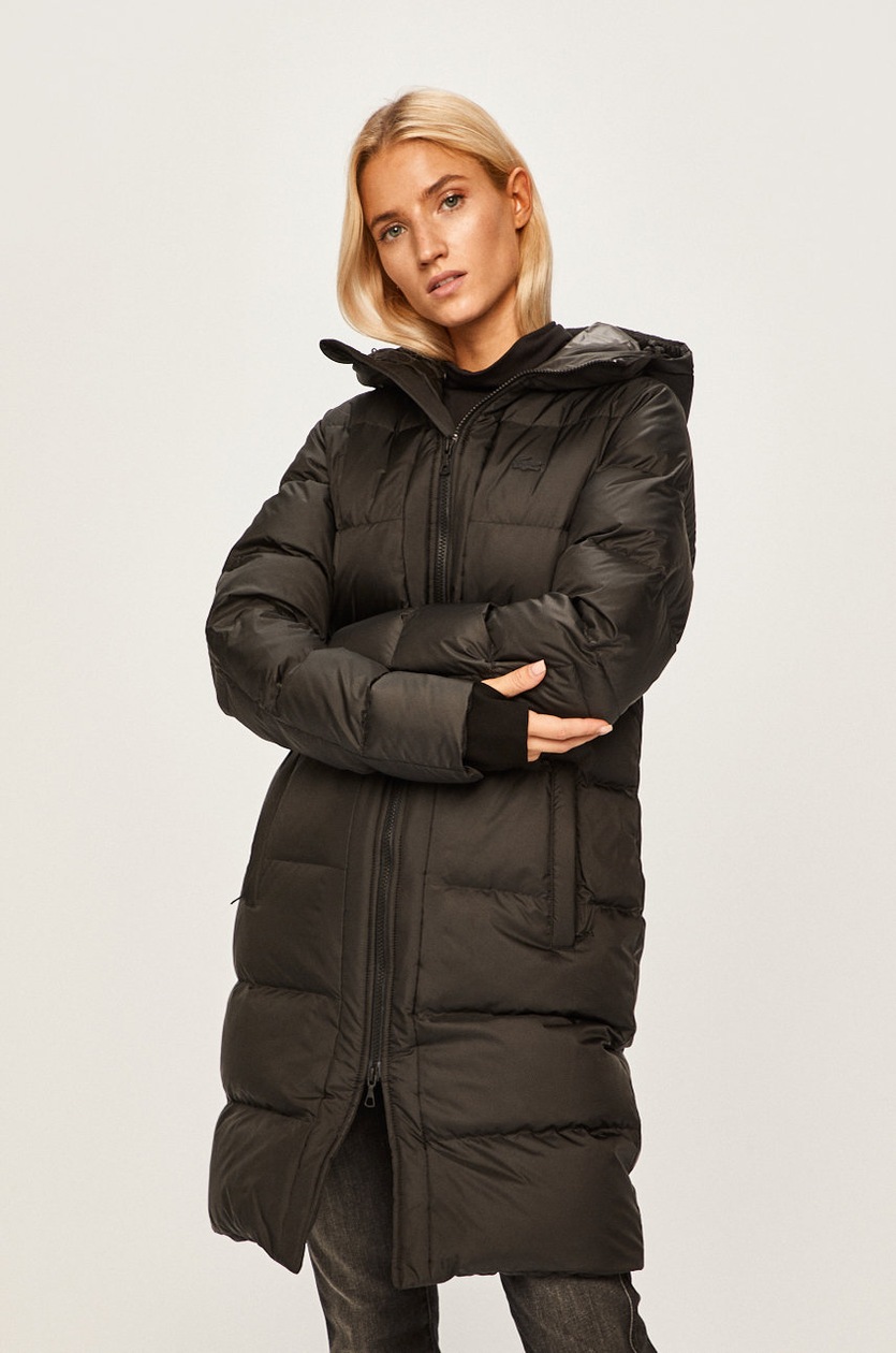 lacoste longline puffer
