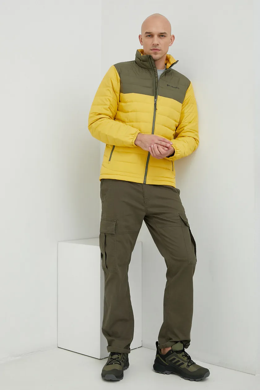 Mens yellow sports jacket hot sale