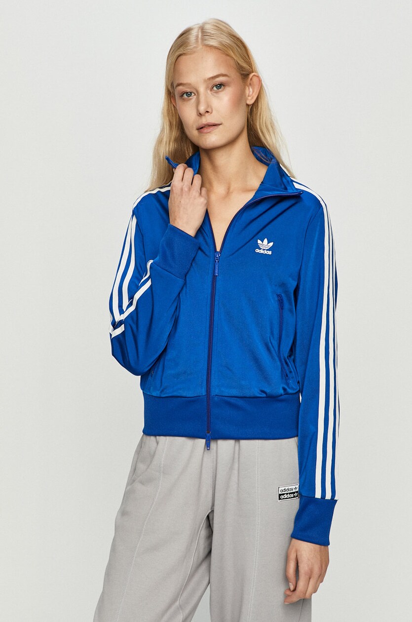 adidas Originals Mikina GD2372 barva modra ANSWEAR.cz
