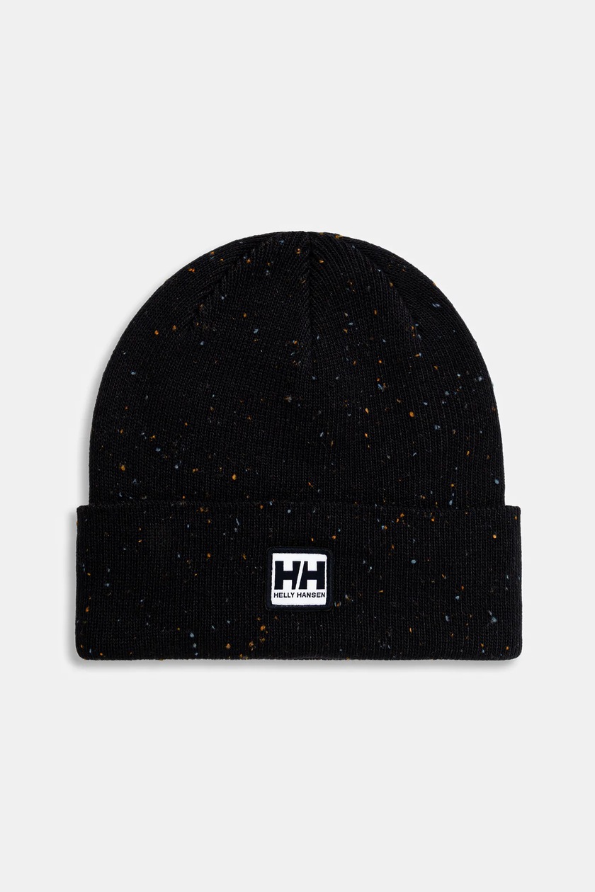 Helly Hansen beanie HH RIB BEANIE black color 54020 at PRM US
