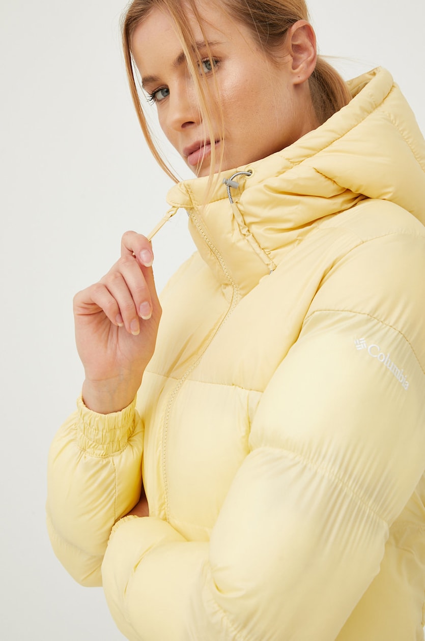 Columbia sports jacket Pike Lake II yellow color at PRM US