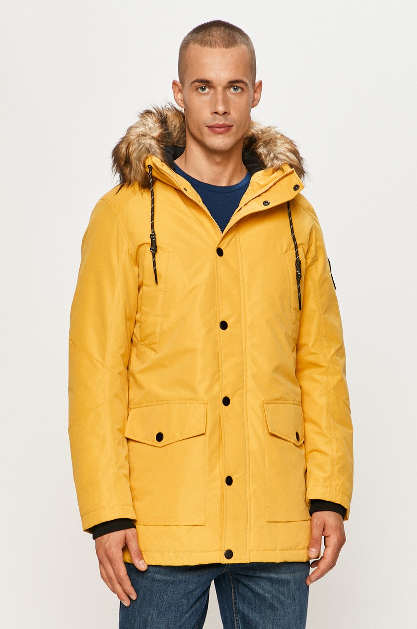 Jack Jones Parka, barva zelená