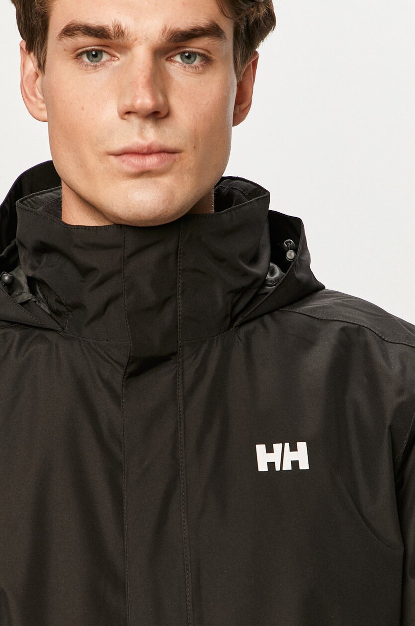 Helly Hansen jacket DUBLINER INSULATED JACKET men s black color