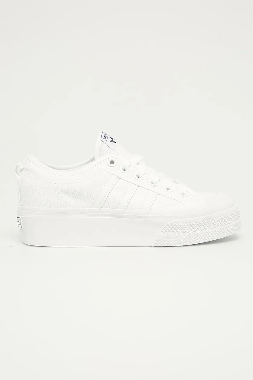 adidas Originals plimsolls women s white color at PRM US