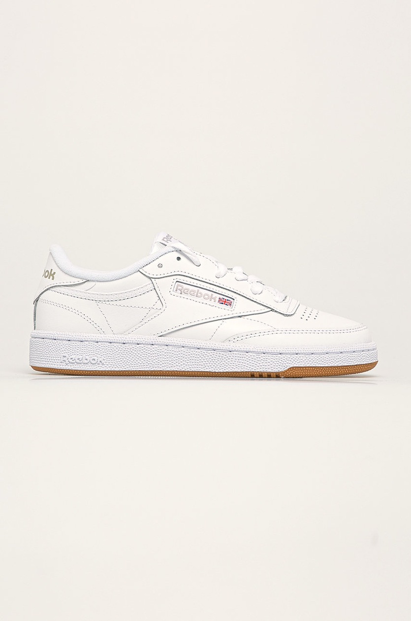 Reebok Classic leather sneakers CLUB C 85 white color at PRM US