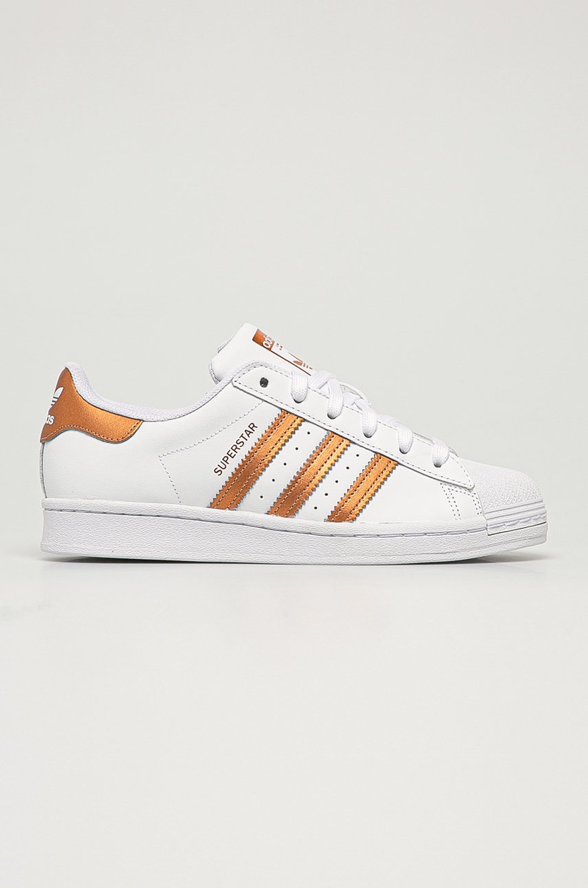 adidas Originals - Buty sk?rzane Superstar FX7484 w PRM