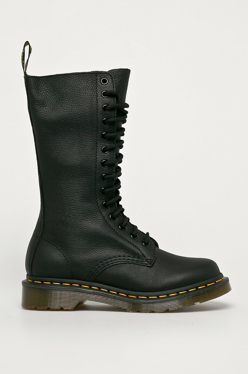 Dr. Martens leather biker boots 1460 Gothic Americana