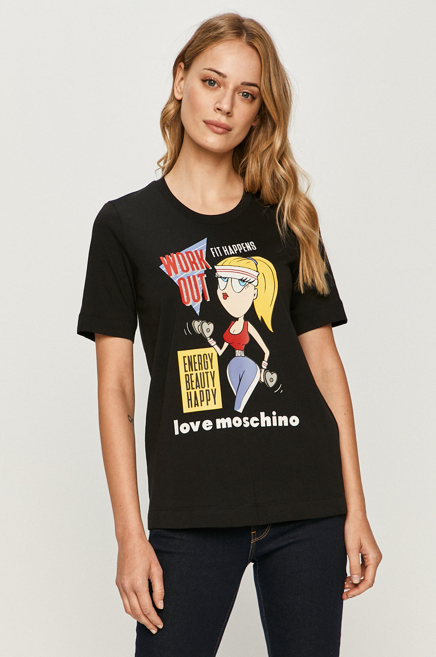 T shirt hotsell love moschino
