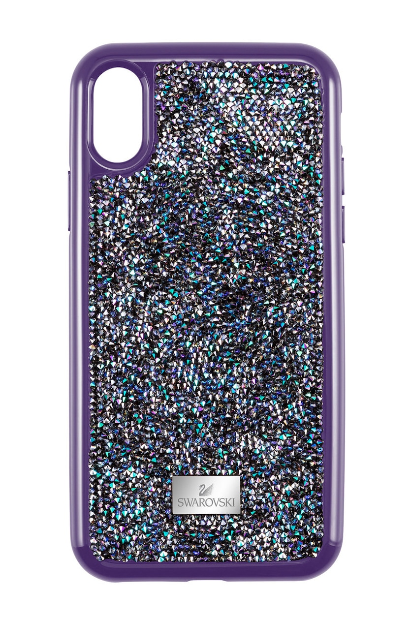Swarovski Husă de telefon culoarea violet | ANSWEAR.ro