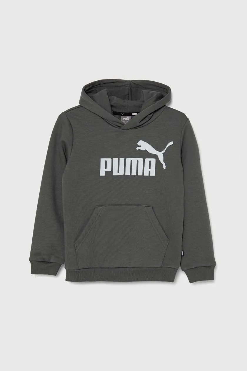 Felpa puma bambino grigio on sale