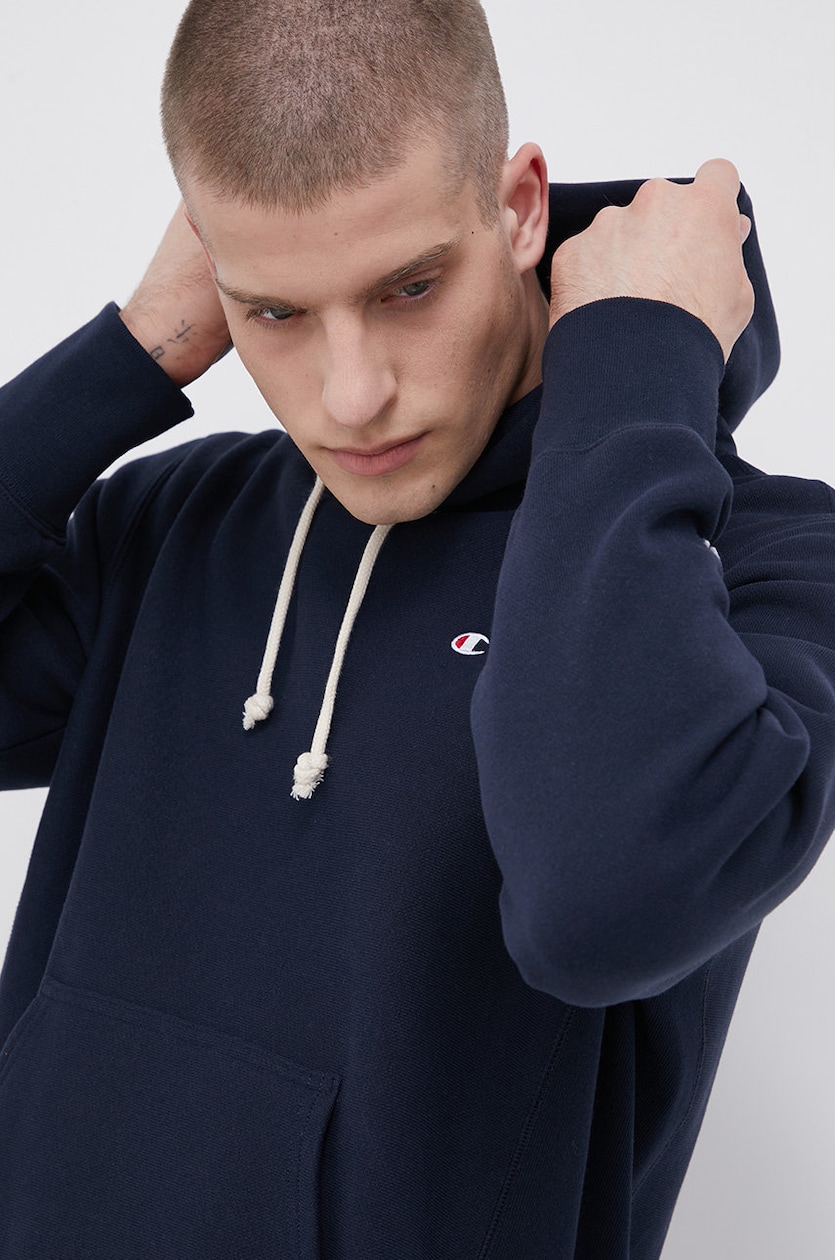 Champion sweatshirt men s navy blue color buy on PRM