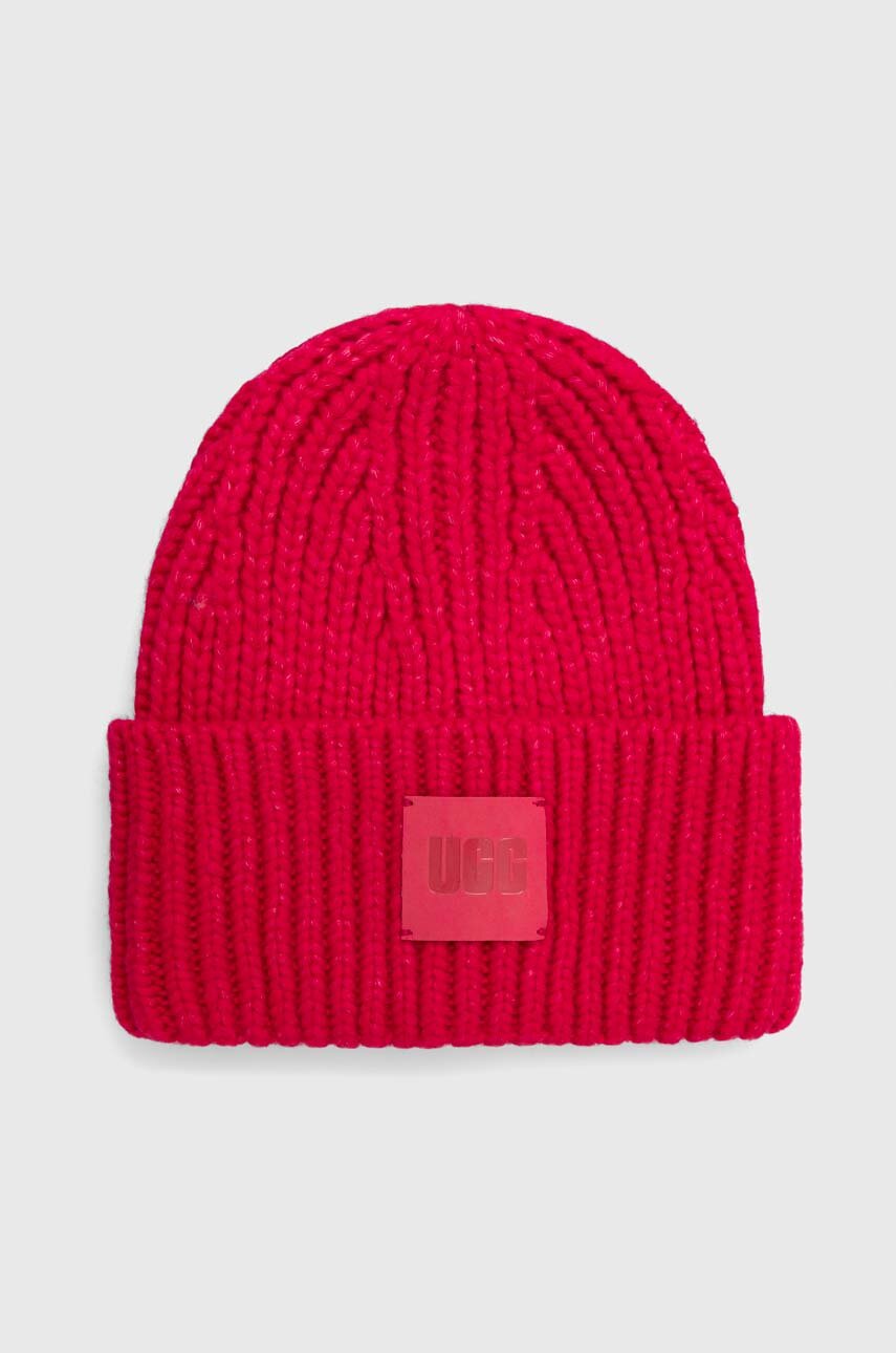 red ugg beanie