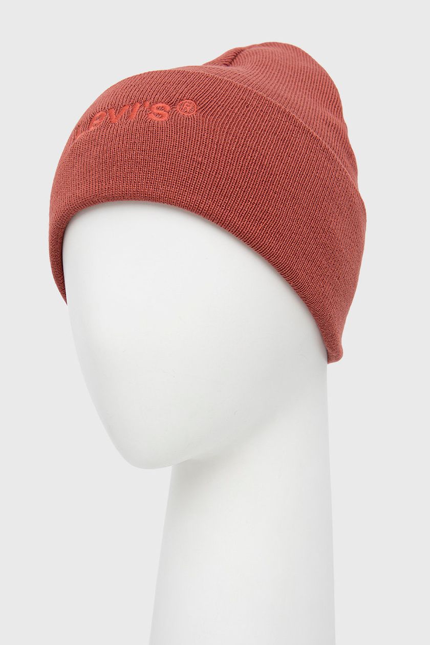 Levi's® WORDMARK BEANIE UNISEX - Bonnet - brilliant red/rouge 