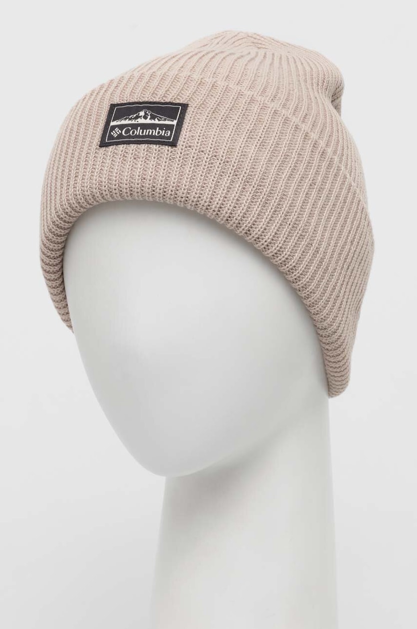 Columbia beanie Lost Lager II Beanie beige color 1975921 at PRM US