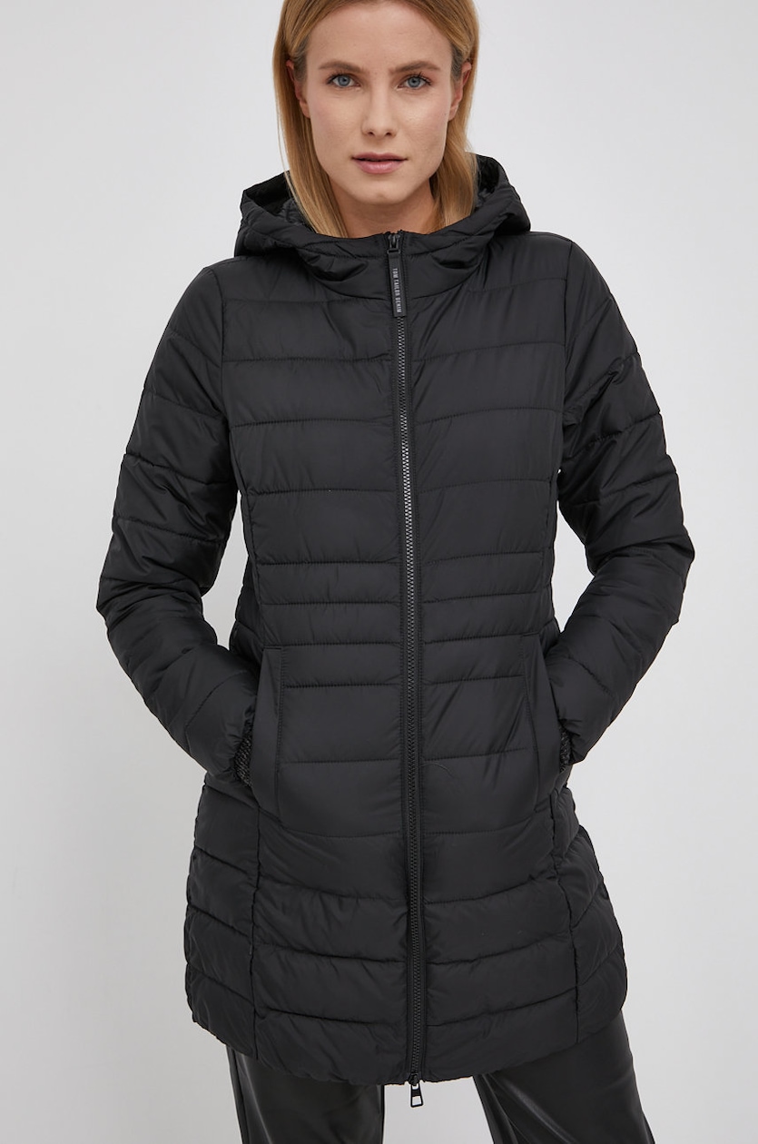 Tom Tailor Kurtka damska kolor czarny zimowa