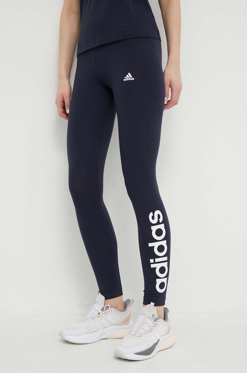Adidas women's navy leggings hotsell