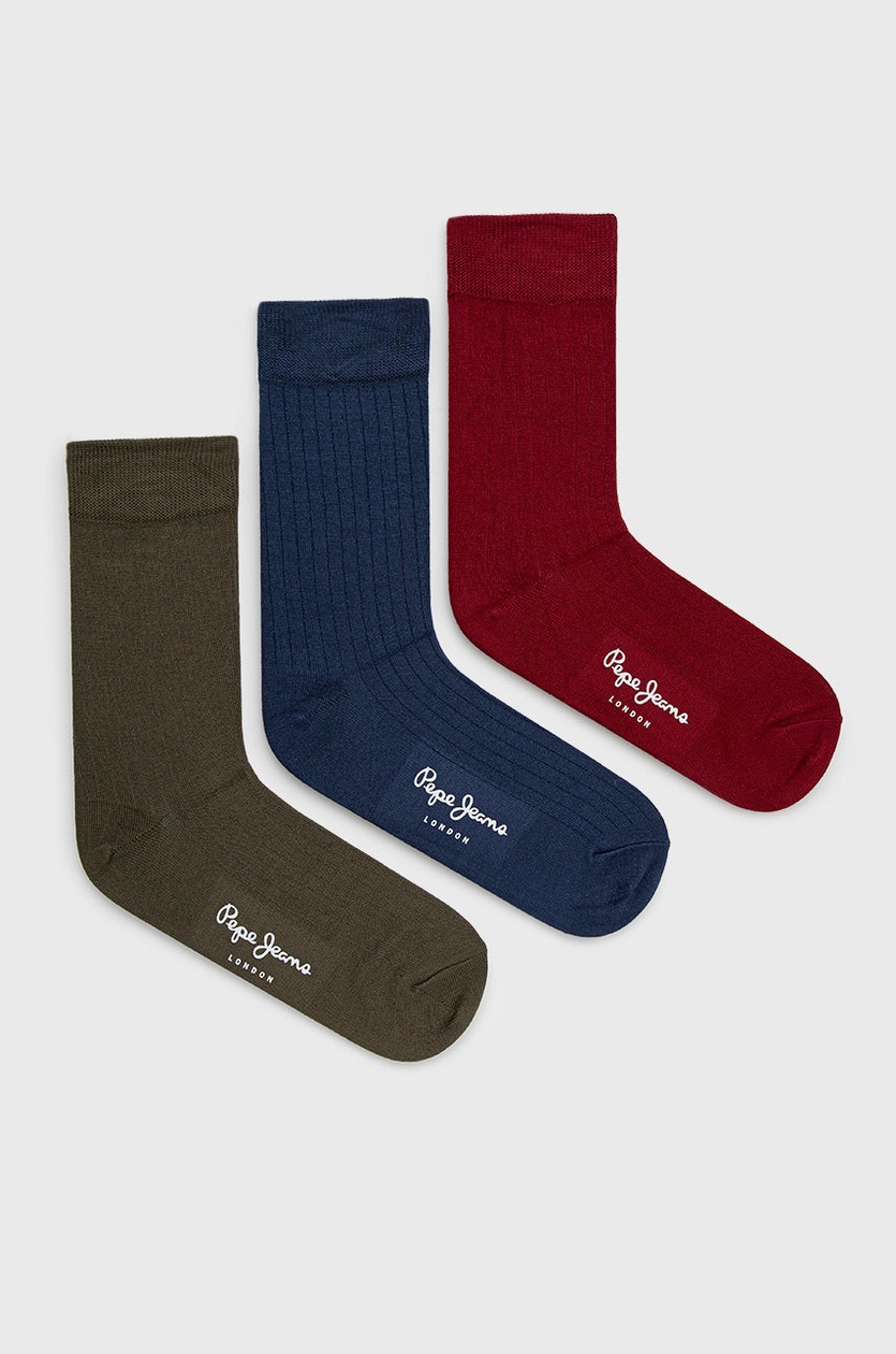 Čarape Pepe Jeans Edward (3-pack) za muškarce | ANSWEAR.hr