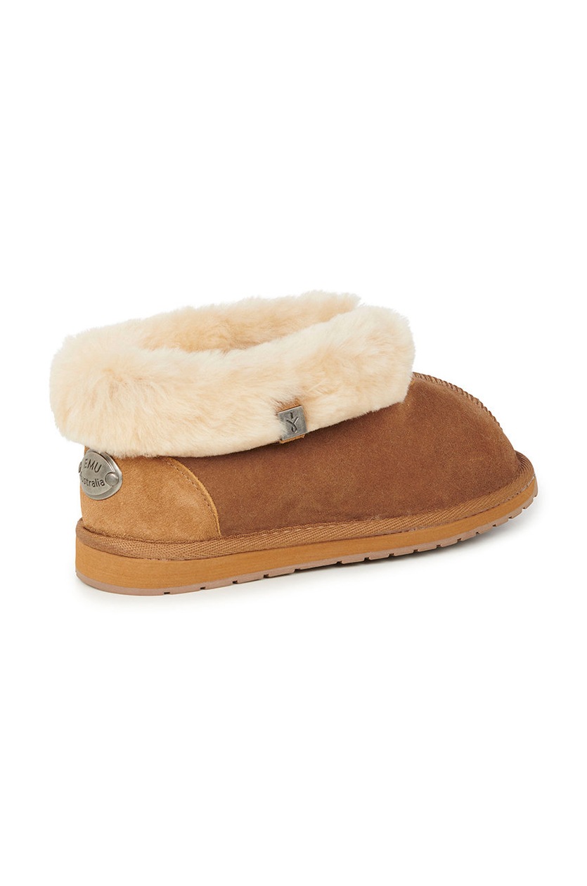 Ciabatte EMU Australia Mayberry Per Donna In Pelle Di Pecora, Taglia 42, Colore Carbone