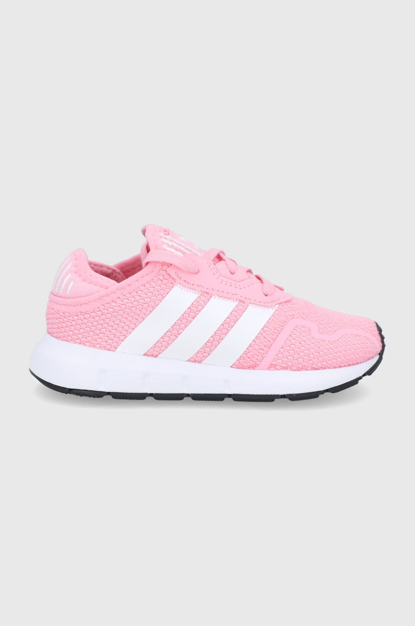 Παιδικά παπούτσια adidas Originals SWIFT RUN χρώμα: ροζ